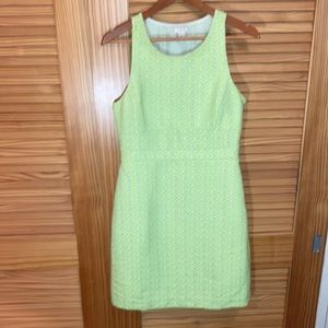 J. Crew Neon Tweed sleeveless racerback Dress size 6